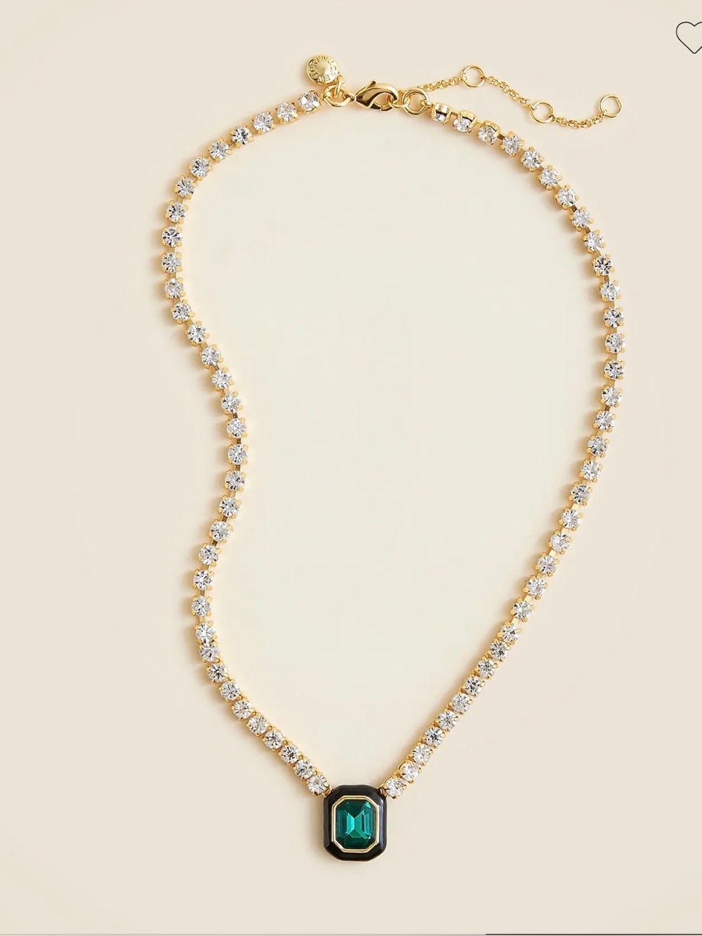 NWT JCrew Cupchain Pendant Necklace